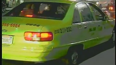 Two woman having sex in the cab