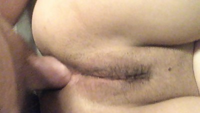 Naughty sexy brunette goes anal, POV'd