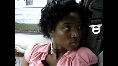 Hood Chick Giving A FootJob