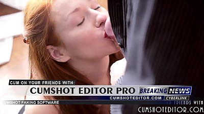 Redhead Shows How To Suck Cock