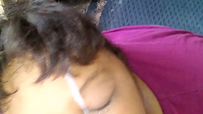 Michelle topping me off