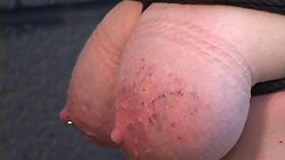 Big tit blonde gets captured by her