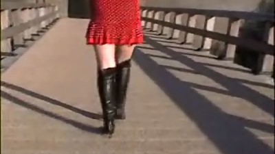 red dress teas at the castle of