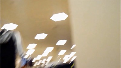 Mall Blonde MILF with tight ass