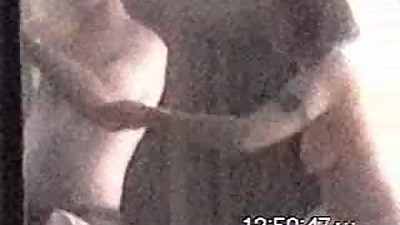 Window peeping - mature couple