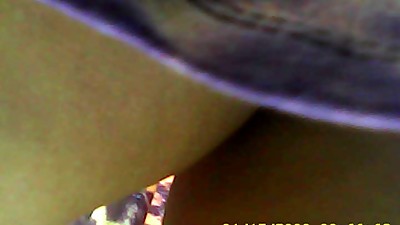 Brazilian MILF at the bus stop!