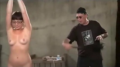 Flogged And Toyed Nerd In Glasses