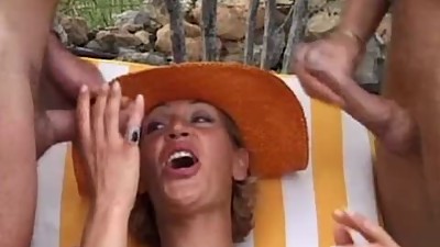 Kerstin Nieman Outdoor Threesome