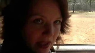 Amateur milf jerking cock and drinking