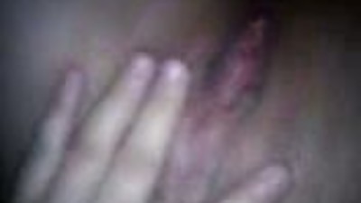 mature workmate fingers her gaping