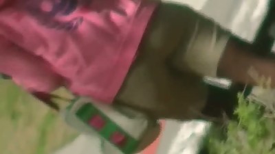 black mom with a fat ass in shorts