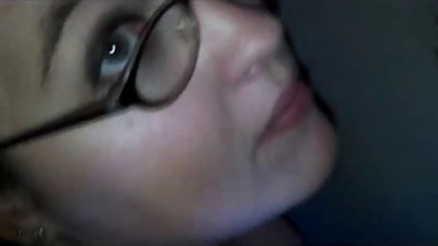 submissive amateur girl sucks and