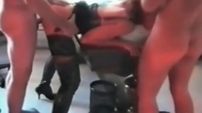 My Cuckold wife fucked by two friends