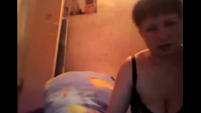 RUSSIAN WOMAN caught HUSBAND