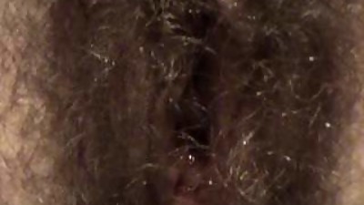 My wife with hairy beaver.