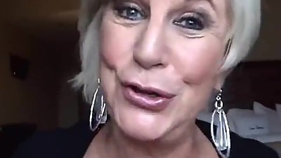 Oral - busty blonde mature (lovely tits