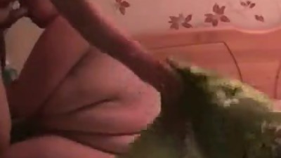 Bound BBW wife Peta sucks cock,fucked