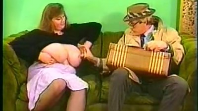 Bra Salesman Is Glad To Be Of Service