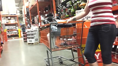 red head milf in tight jeans 4-04-14