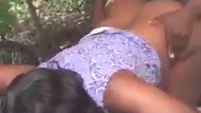 Thick Granny Recieves Backshots at