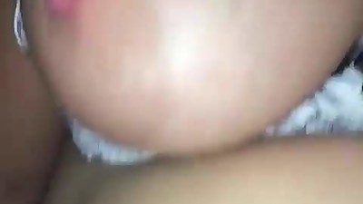 Milf with amazing big boobs on top