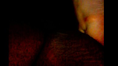 Mature Give massage my balls with feet