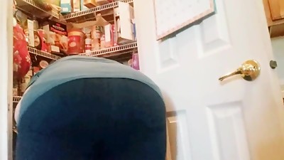 Not my mils juicy booty bending over for