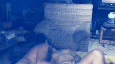 Naughty couple at night