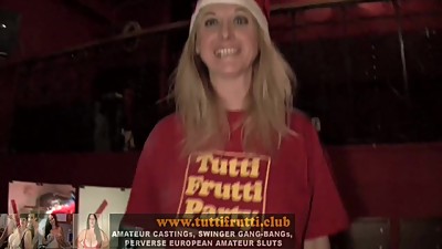 Monica, the hot big tits MILF SANTA