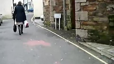 Candid Black Leather Heeled Boots Lady