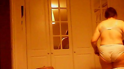 Exposure of 52 year old wife and her 38D