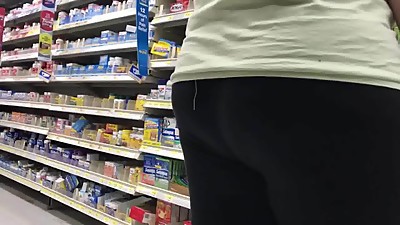 Nice legging booty milf