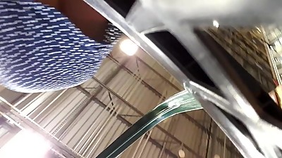 upskirt try #6 milf with a thong