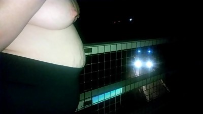 my wife flashing on bridges over