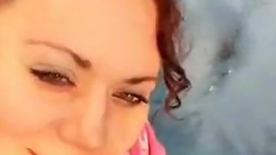 outdoor hot tube show on Facebook live