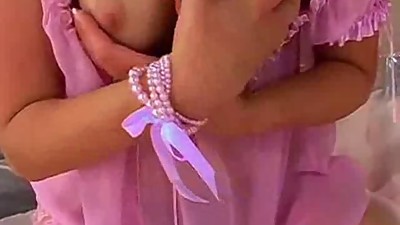 mature slut in pink slip