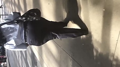 Big ghetto booty MILF bus driver